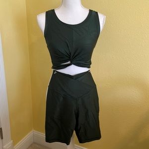 Off-line by aerie support, exercise bra and shorts